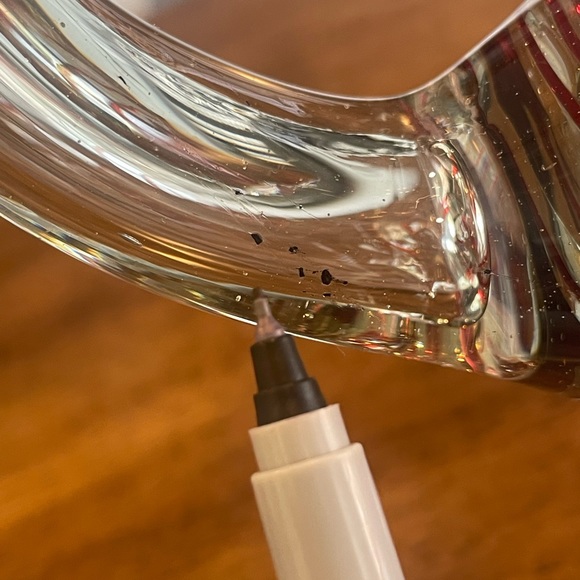 Ruby Red Spiral Glass Pitcher - Picture 9 of 9